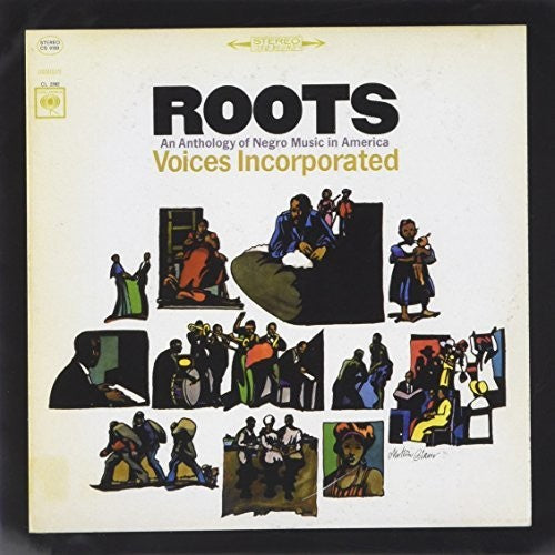 the album cover for Voices Incorporated - Roots: An Anthology of Negro Music in America
