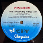 Huey Lewis And The News* : Jacob's Ladder (Step By Step) (Special Radio Remix) (12", Promo)