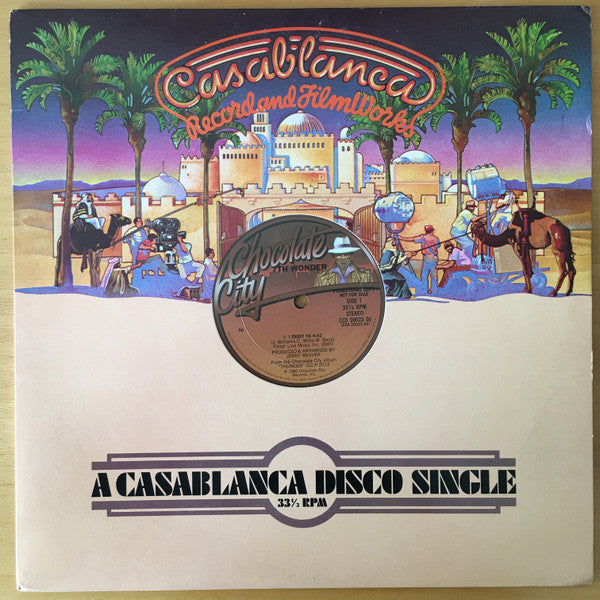 7th Wonder : I Enjoy Ya (12", Promo)