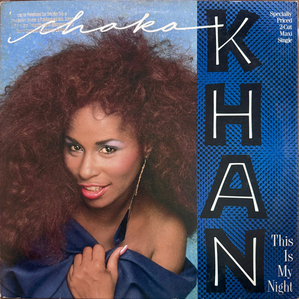 Chaka Khan : This Is My Night (12", Maxi, All)