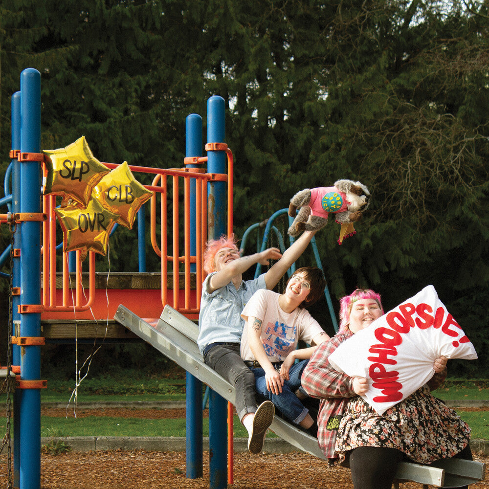 the album cover for Sleepover Club - W(Ph)Oopsie! [Colored Vinyl] [Limited Edition] [Download Included]