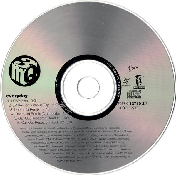 MQ3 : Everyday (CD, Maxi, Promo)