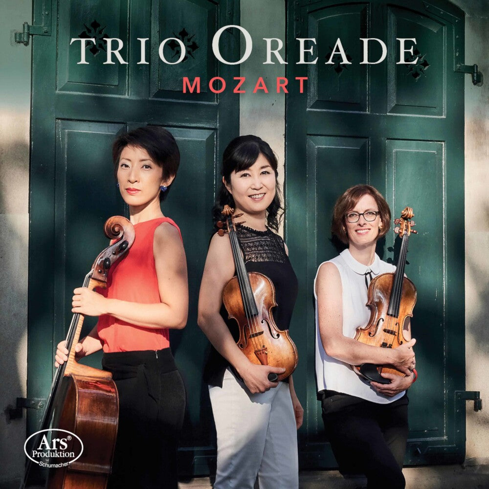 the album cover for Mozart / Trio Oreade - Divertimento / Streichtriosatz