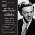 the album cover for Chopin / Entremont / Ormandy - Philippe Entremont Plays Chopi