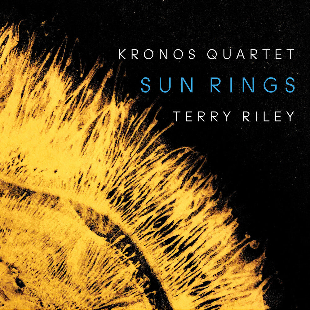 the album cover for The Kronos Quartet - Terry Riley: Sun Rings
