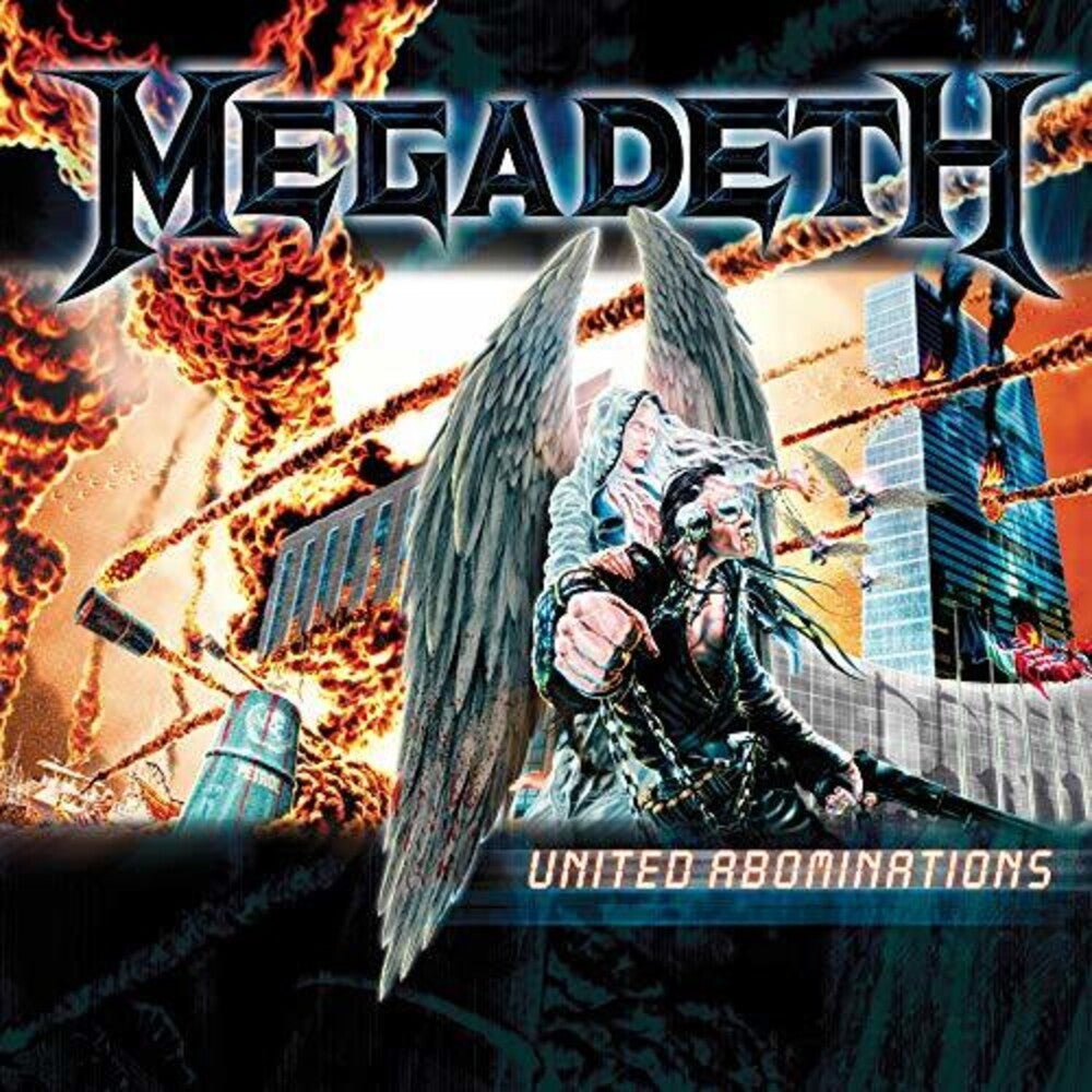the album cover for Megadeth - United Abominations (2019 Remaster) [Remastered]