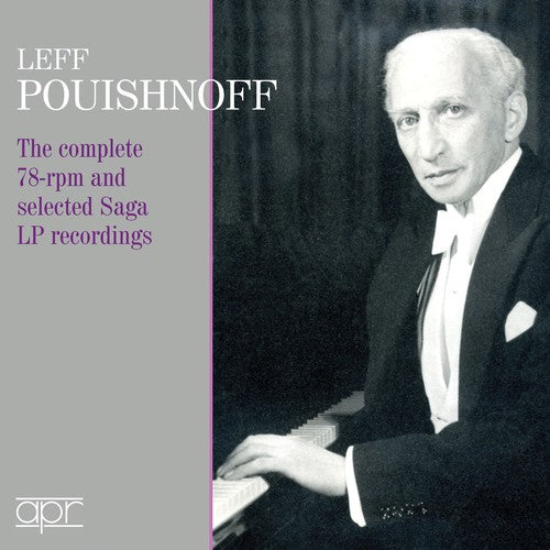 the album cover for Beethoven / Pouishnoff - Complete 78-RPM & Selected Saga LP Recordings