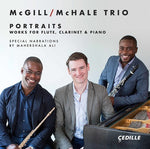 the album cover for Coleman / Ali - Works for Flute Clarinet & Piano