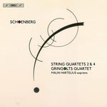 the album cover for Schoenberg / Gringolts Quartet / Hartelius - String Quartets 2 & 4