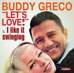 the album cover for Buddy Greco - Let's Love / Like It Swinging