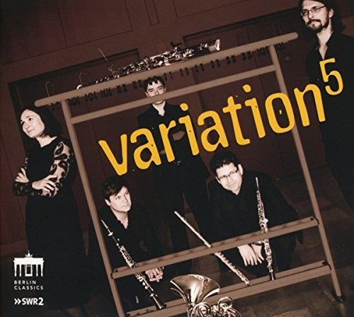 the album cover for Arnold / Manz / Alonso - Variation5