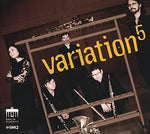 the album cover for Arnold / Manz / Alonso - Variation5