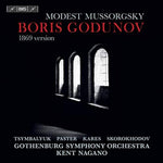 the album cover for Mussorgsky / Tsymbalyuk / Nagano - Boris Godunov