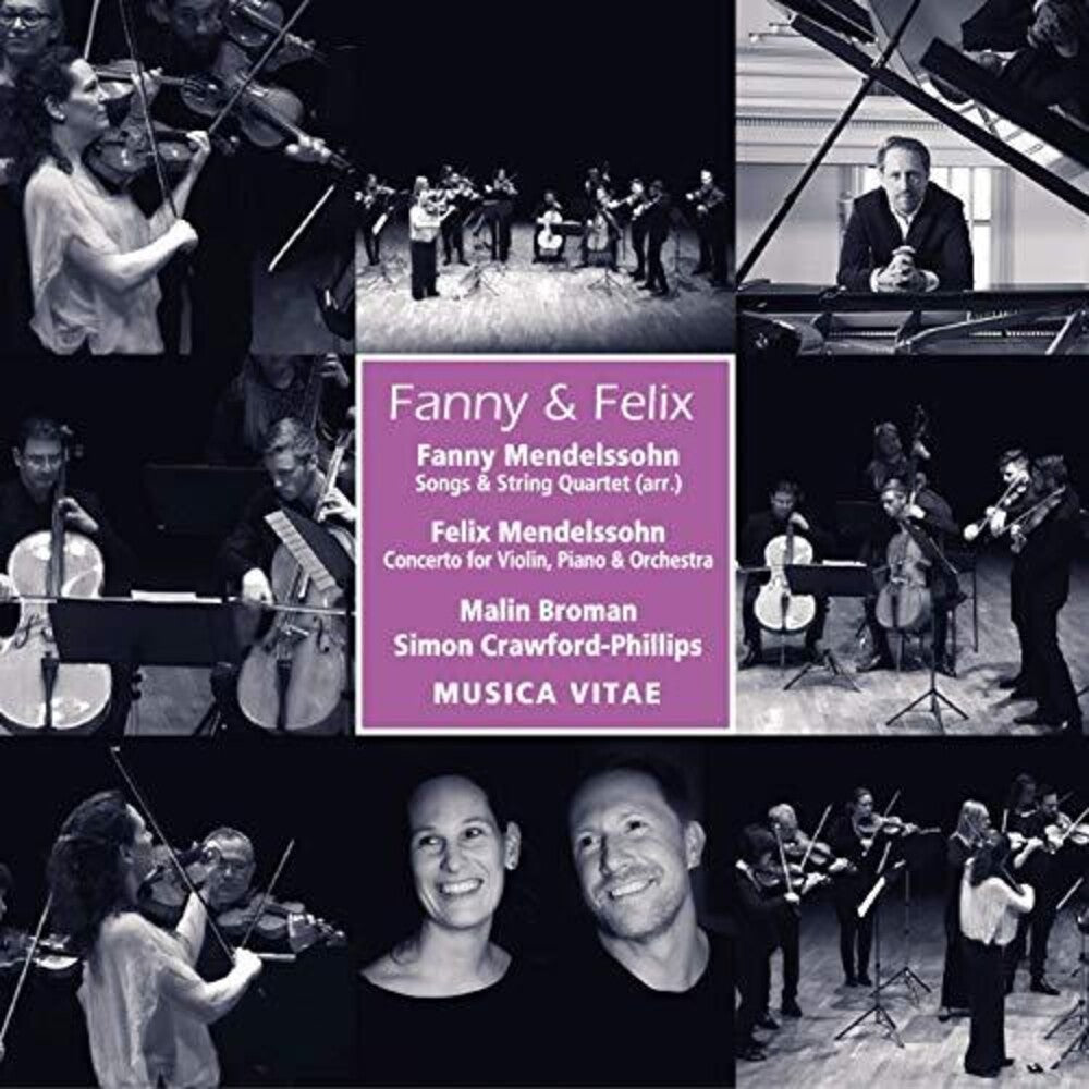 the album cover for Mendelssohn / Broman / Musica Vitae Chamber Orch - Musica Vitae