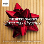 the album cover for Kings Singers / National Youth Choir Of Great - Christmas Presence: King's Singers: Live From King