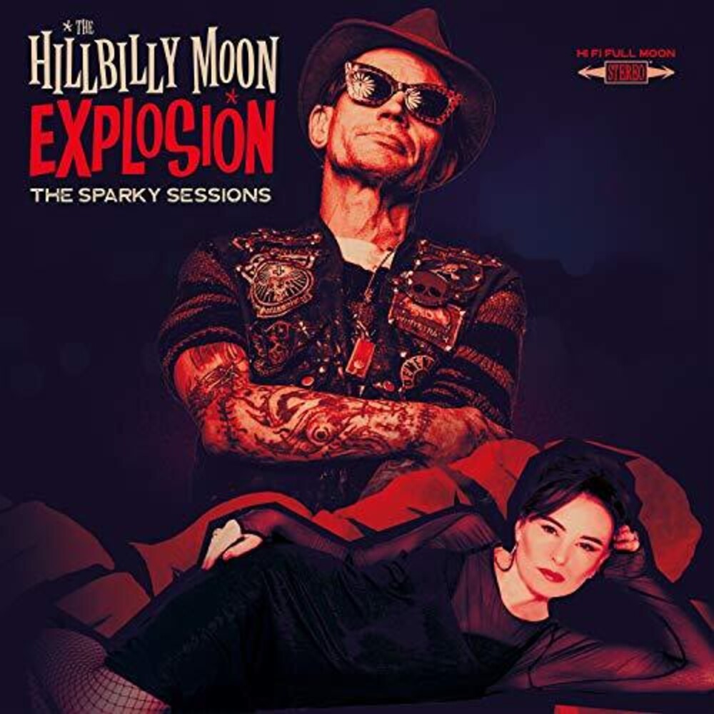 the album cover for Hillbilly Moon Explosion - Sparky Sessions