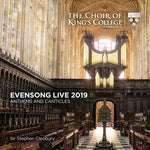 The Choir of King's College Cambridge - Evensong Live 2019 - Anthems And Canticles (CD)