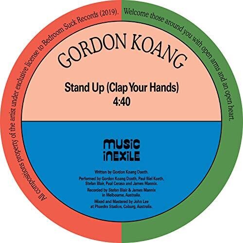 Gordon Koang - Stand Up (Clap Your Hands) / Asylum Seeker (Vinyl)