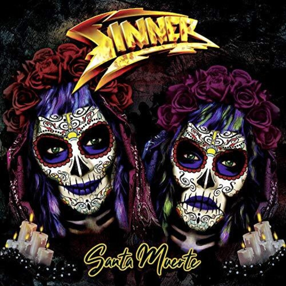 the album cover for Sinner - Santa Muerte [Digipak]