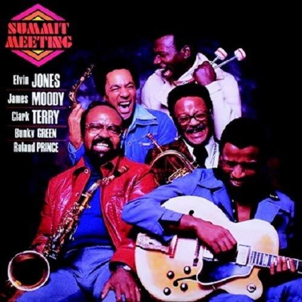 the album cover for Elvin Jones - Summit Meeting