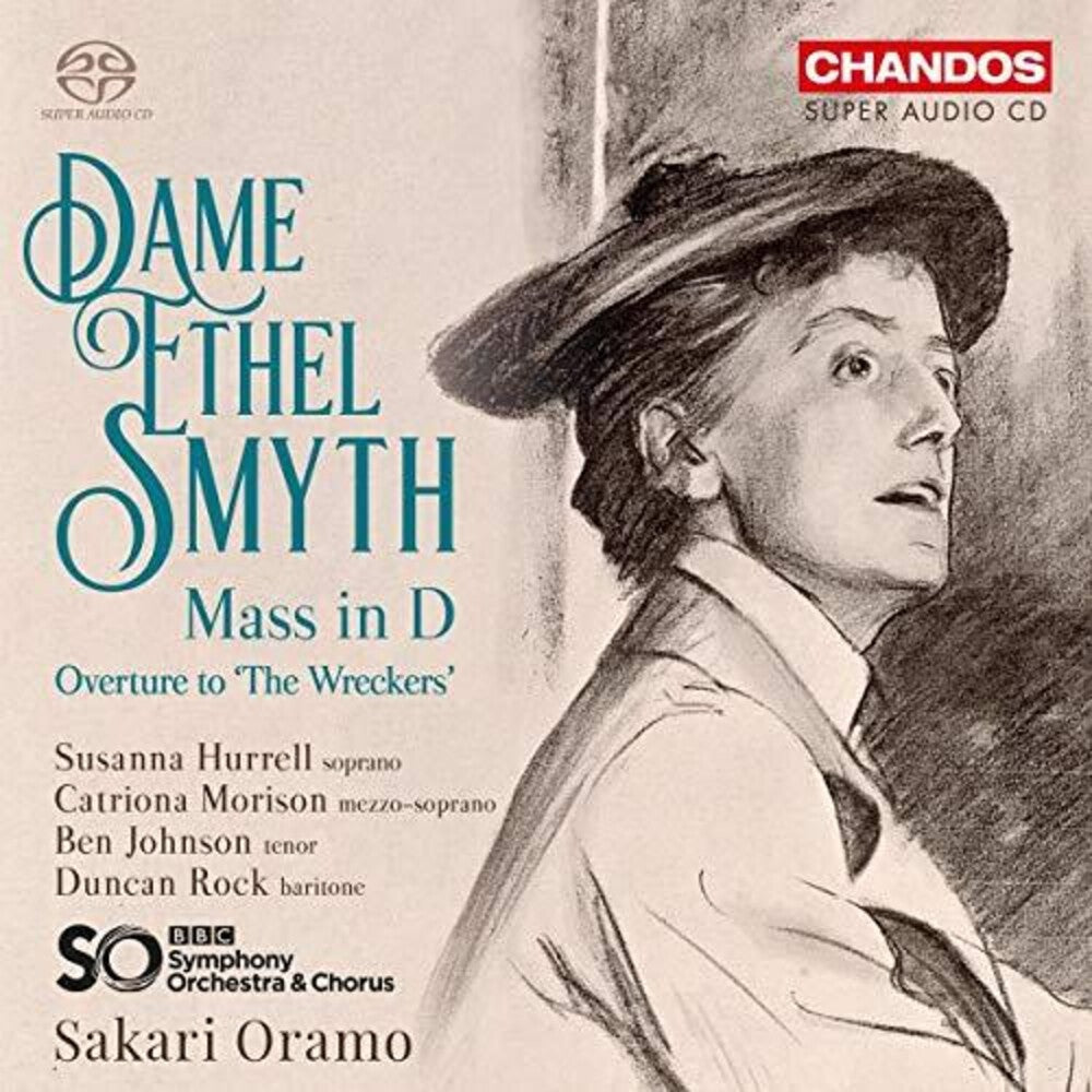 the album cover for Smyth / Hurrell / Oramo - Mass in D