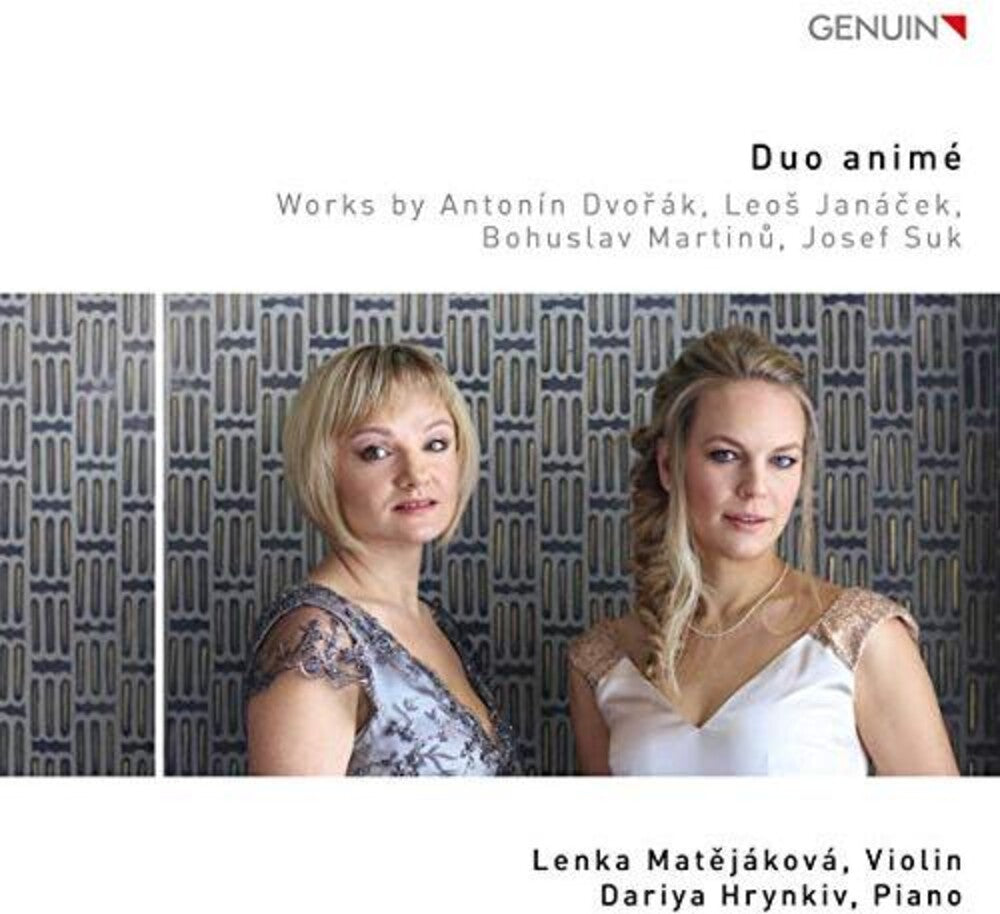 the album cover for Dvorak / Duo Anime / Hrynkiv - Works By Dvorak