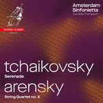 the album cover for Amsterdam Sinfonietta - Serenade / Arensky: String Quartet No.2