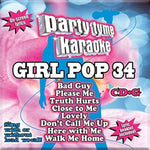 the album cover for Party Tyme Karaoke - Party Tyme Karaoke: Girl Pop 34