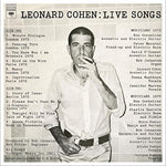 Leonard Cohen - Leonard Cohen: Canciones en vivo (Vinilo)