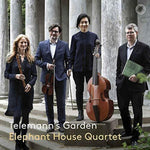 the album cover for Telemann / Elephant House Quartet - Telemann's Garden