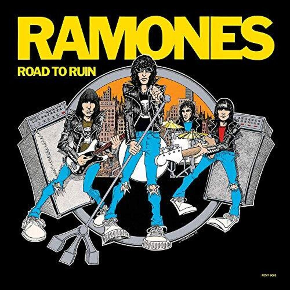 the album cover for Ramones - Road To Ruin [Remastered LP]