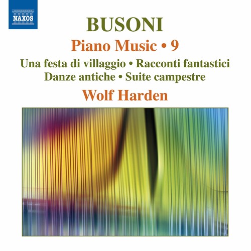 the album cover for Busoni / Harden - Piano Music