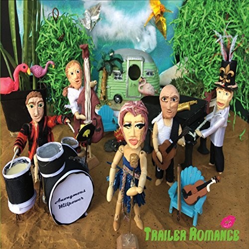 the album cover for Anonymous Willpower - Trailer Romance