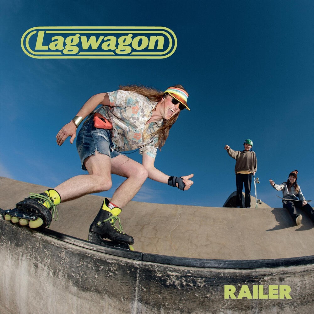 the album cover for Lagwagon - Railer