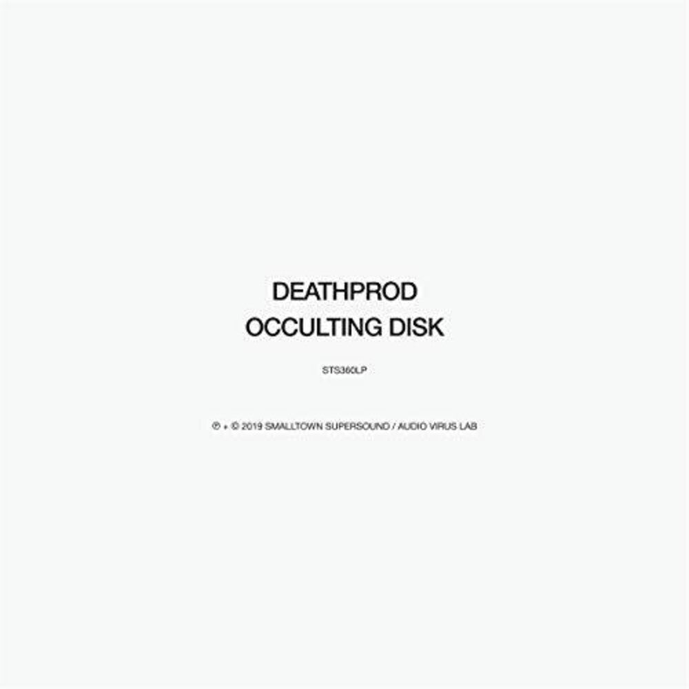 the album cover for Deathprod - Occulting Disk