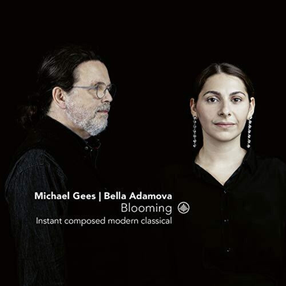 the album cover for Adamova / Gees - Blooming