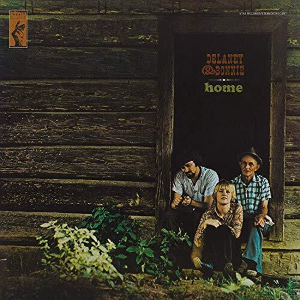 the album cover for Delaney & Bonnie - Home [LP]
