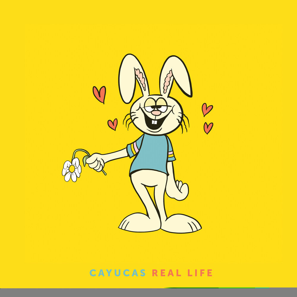 the album cover for Cayucas - Real Life