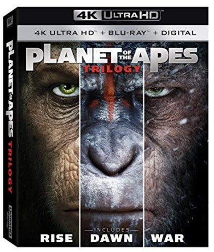 Planet of the Apes Trilogy (4K Ultra HD)