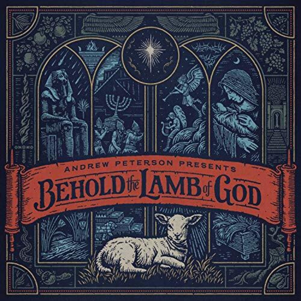 the album cover for Peterson, Andrew - Behold The Lamb Of God (W/Dvd) (Box) [Deluxe]