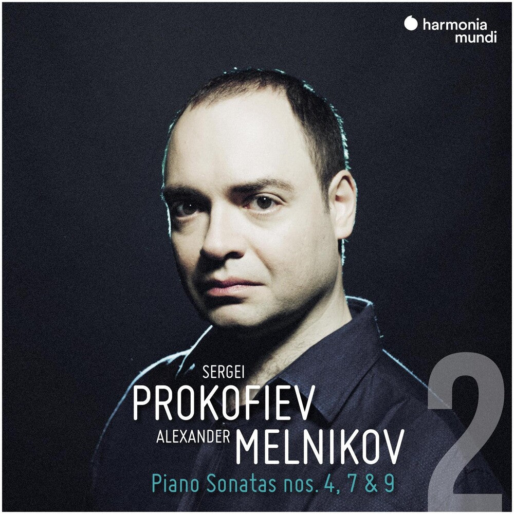 the album cover for Alexander Melnikov - Prokofiev: Piano Sonatas Nos.4, 7 & 9