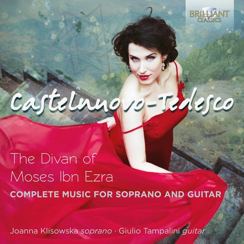 the album cover for Tedesco / Klisowska / Tampalini - Divan of Moses Ibn Ezra / Complete Music for Voice