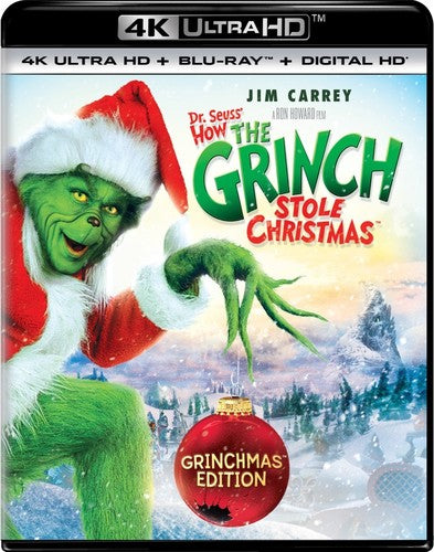 El Grinch de Dr. Seuss (Edición Grinchmas) (4K Ultra HD)