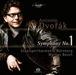 the album cover for Dvorak / Bosch - Symphony 1