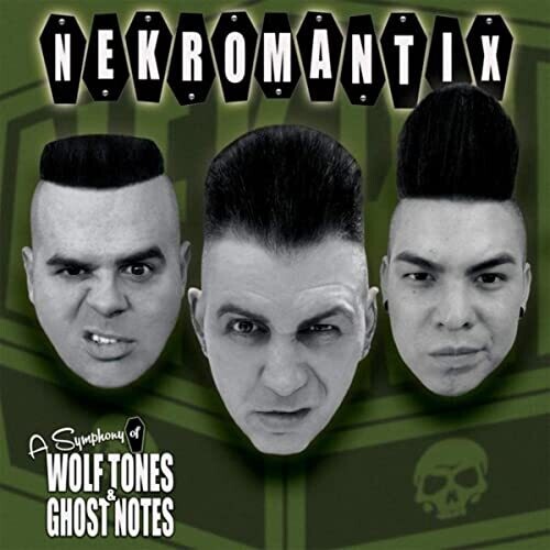Nekromantix - Una sinfonía de tonos de lobo (Trans Green) (Vinilo)