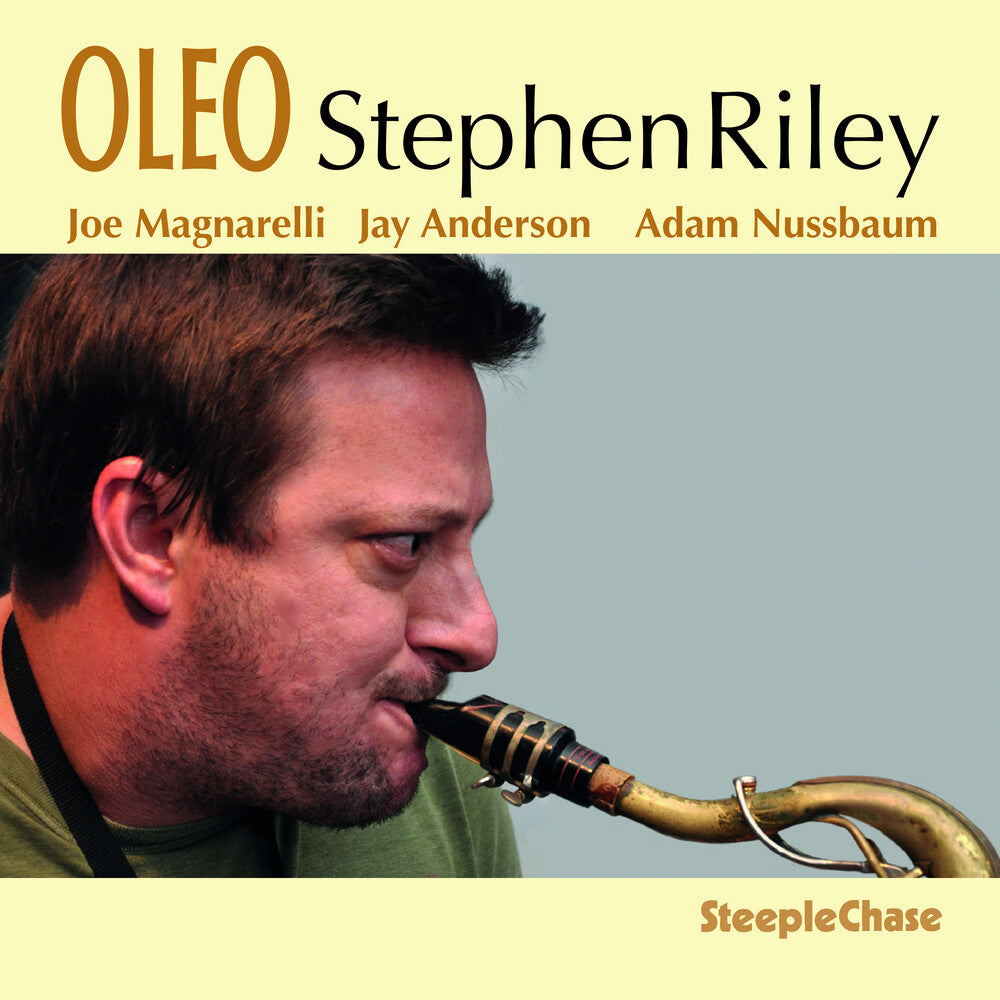 the album cover for Stephen Riley - Oleo