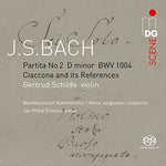 the album cover for J Bach S / Schilde / Schulze - Ciaconna BWV 1004 / Its Choral References
