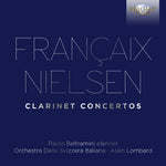 the album cover for Orchestra Della Svizzera Italiana - Clarinet Concertos
