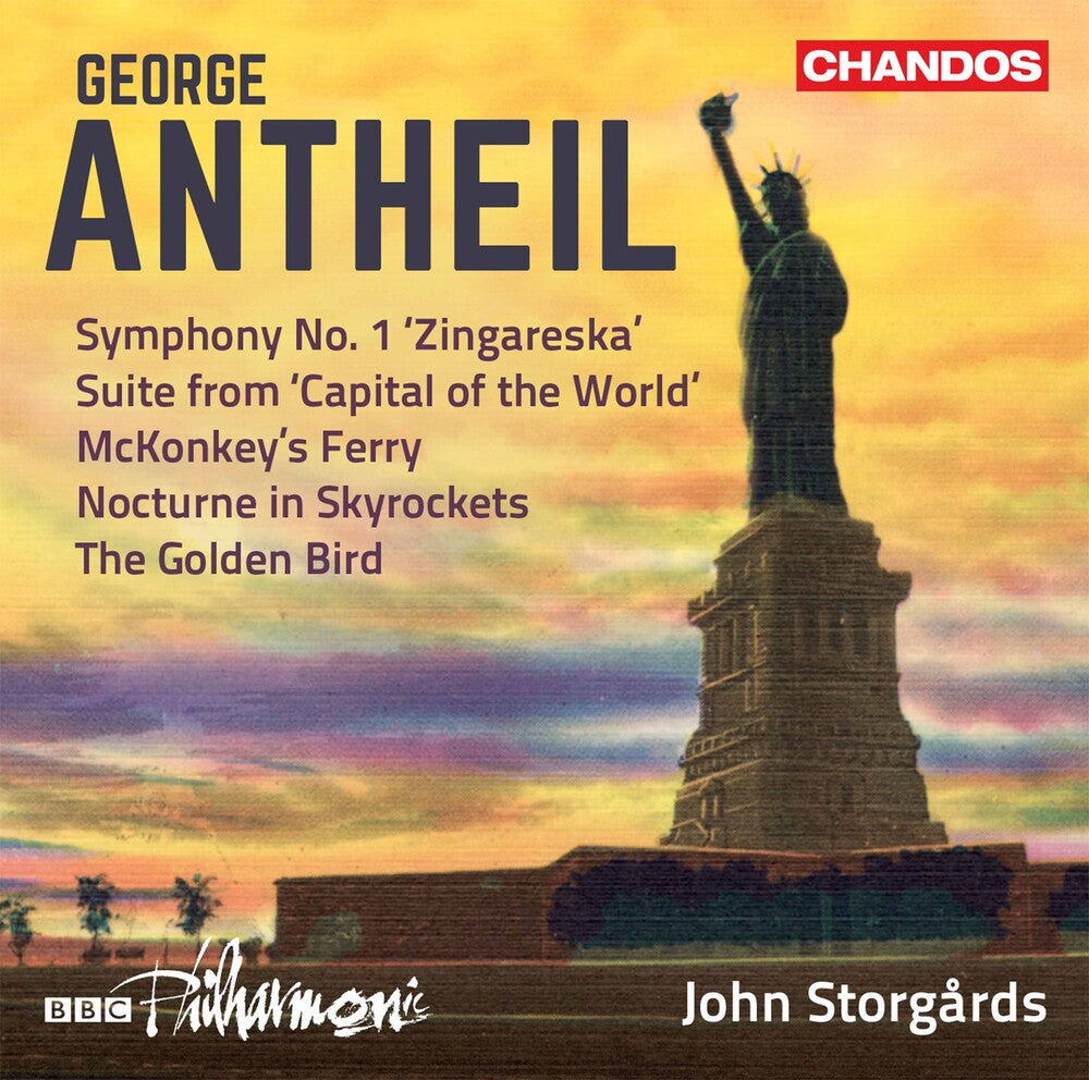the album cover for Antheil / Bbc Philharmonic / Storgards - Orchestral Works 3