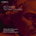 the album cover for Beethoven / Brautigam / Willens - Beethoven: The Piano Concertos